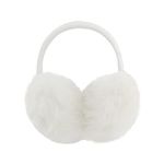 POXIMI Women Winter Earmuffs Girl Ski Adjustable Ear Covers for Cute Bow Ear Warmer Outdoor Earmuff Fleece Lining, C-white, One Size