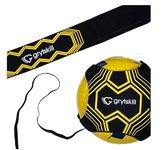 Grytskill Football Solo Trainer adjustable waist belt for football drills, football kick, dribbling, first touch and skills development. Ages 4 +, Football not included