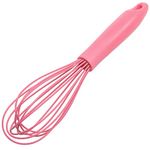 Chef Craft Premium Silicone Wire Cooking Whisk, 10.5 inch, Pink