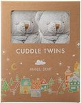 Angel Dear - Grey Bear Blankies Cuddle Twins 2 Piece Set