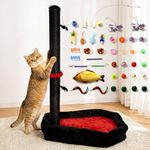 VIEFIN Gothic Cat Scratching Post w