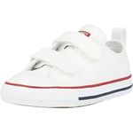 Converse All Star 2vlace Trainers Optical White - 5 Infant UK