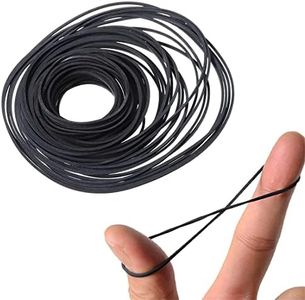56 Pezzi Set di Cintura Registratore in Gomma Cinghie Registratore a Cassette Nastro, Mix Size Square Cassette Tape Machine Belt Cintura comune per registratore, walkman, ripetitore