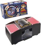 Cool Chimpanzee Automatic 2-Deck Card Shuffler, Home Poker Games, Blackjack, Rummy, War, Texas Hold 'Em, PLO, Omaha, Stud and More