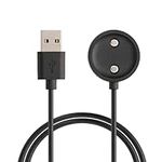 kwmobile USB Cable Charger Compatible with Suunto 9 PEAK Pro Cable - Charging Cord for Smart Watch - Black