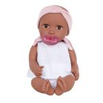 Babi BAB7227Z Newborn 14" Doll W/2PC Body Suit & Pink Headband