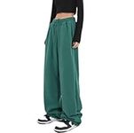 Womens Wide Leg Sweatpants Casual L