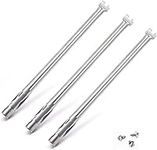 Criditpid 62752 3 Burner Tubes Set for Weber Genesis 300 Series (2011-2016), Genesis E310 E320 E330 S310 S320 S330 Gas Grill Burner with Front Control Panel, 19 1/2 inch SUS304 Stainless Steel