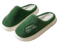 DRUNKEN Slippers For Women Men Winter Sandals Casual Flats Home Footwear Man Girls Sliders Flip Flops Chappals Ladies Clogs Sleeper Slides Stylish Ortho Soft Green