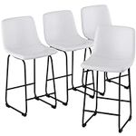 Aowos Bar Stools Set of 4, 26inches
