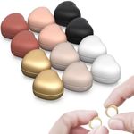 DJKYT 12 Pairs Heart Magnetic Hijab Pins, Strong Pinless No-Snag Hijab Magnets for Scarf, Shirt, Dress – Stylish & Multi-Purpose Use