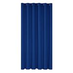 Deconovo Curtain for Room Divider 78x114 Inch Room Darkening Curtain Thermal Insulated Window Treatment Energy Efficiency Blackout Curtain for Living Room Royal Blue Set of 1