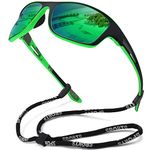 Sports Sunglasses With Color Mirrors