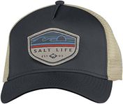 Salt Life The Flash Mesh Hat, Charcoal, OSFM