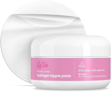 Soothing Gel Pads, Instant Cooling Relief for Sore Nipples, Made Without BPA, Hydrogel Pads for Breastfeeding, Aloe Vera Infused 16 Count