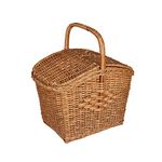 RUSTIC RITUALS best of nature for you! 100% Natural And Handmade Portable Picnic Basket With Lid