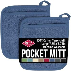 Ritz 40024 Royale Collection Pocket Mitt Set, 2-Piece, Federal Blue