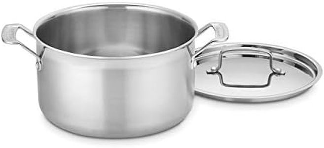 Cuisinart MCP44-24N MultiClad Pro Stainless 6-Quart Saucepot with Cover