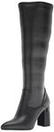 Franco Sarto Women's Katherine Knee High Boot, Black Wide Calf, 5.5 UK