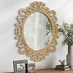 AOAOPQ Gold Mirrors for Small Wall 
