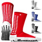 LUX Grip Socks Football - Football Grip Socks Men - Anti-Slip - Anti-Blister Football Socks For Men - Basketball Socks - Hockey - Volleyball - Yoga Socks