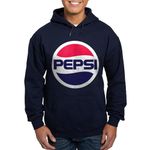 CafePress Pepsi 90S Logo Hoodie (Dark) Men's Dark Hooded Sweatshirt Hoodie Navy