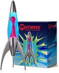 MATHMOS Lava Lamp Telstar Rocket Lava Lamp - Blue/Pink