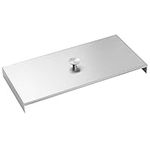 Griddle Cover for GE Stove Parts WB31X24998 WB31X24738 Griddle Plate, Stainless Steel Steaming Cover Lid for Samsung Range Parts DG61-00859A Griddle, Gas Cooktop Rectangular Burner Pan Cover 1 Pcs