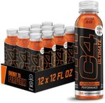 C4 Ultimate Non-Carbonated Zero Sugar Energy Drink, Pre Workout Drink + Beta Alanine, 12 Fl Oz (Pack of 12)