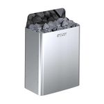 Harvia Sauna Heater THE WALL | 4.5 kW, Black Steel, Indoor, Sauna Room Heater