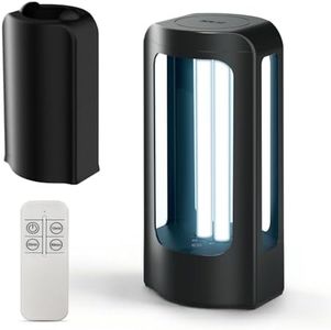 SANSI 27W UV Light Sanitizer with Remote Control Timer, 99.9% UVC Lamp 254nm Wavelength, Ultraviolet Light Portable for Bedroom Hotel Kitchen Bathroom Cleaning- Ozone Free