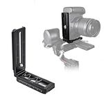 KOQINVIZ Aluminum L Bracket Vertical Shooting Quick Release Plate for DJI Ronin RS2 RSC2 RS3 RSC3 Gimbal Stabilizer Camera Tripod Monopod