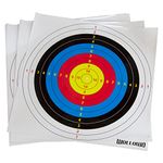 Pack of 20 Wollowo Archery & Crossbow Paper Target Faces 42x42cm