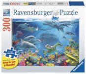 Ravensburger 16829 Life Underwater - 300 PC Puzzles Large Format for Adults – Every Piece is Unique, Softclick Technology Means Pieces Fit Together Perfectly