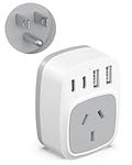 Yundian US Travel Adapter, AU to US