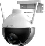 EZVIZ by Hikvision C8C 2MP Outdoor Pan/Tilt Smart WiFi CCTV Camera | Color Night Vision | AI Person Detection | 360°Coverage | Weatherproof | MicroSD Card Slot(Upto 256GB) | Google Assistant & Alexa