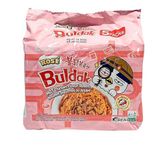 SAMYANG Rose Buldak Hot Chicken Flavor Ramen Nouilles Piquantes Au Poulet Pack Of 5,760 Grams