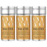 AnWoor Hair Wax Stick, 3PCS - Wax stick for Hair Wigs Edge Control, Hair Wax Stick for Flyaways, Taming Frizz, Hair Styling Slick Stick for Pomade & No-Greasy - 2.7 Oz