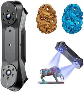 Creality CR-Scan Raptor 3D Scanner for 3D Printing, 0.02mm Accuracy, 60FPS Scanning Speed, Industrial Blue Light and NIR Light Source for macOS Windows