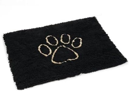 DGS Dirty Dog Doormat Length 90 cm Width 66 cm Black
