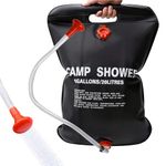 Luyizi Solar Shower Bag for Camping Solar Shower Bag 10 Gallons/20L with Removable Hose and On/Off Shower Head, Portable Camping Shower for Beach Swimming Travel Hiking