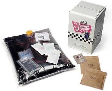 Wild Grapes Premium DIY Wine Making Kits - Merlot Style - Makes Up to 30 x 750mL Bottles, 6 Gallons of Wine