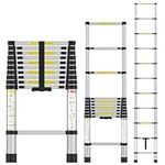 Advwin Telescoping Ladder, 10.5 FT/