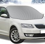 GADLANE Car Windscreen Cover - Magnetic Windshield Cover for Winter, Foldable Extra Thick, Heavy Duty Windscreen Protector for Frost/Ice/Snow/Sun - Fits Small-Medium Cars SUVs (Small)