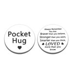 Christmas Party Gift for Teens -Pocket Hug Token Stocking Stuffers for Women Men Santa Swap Gift for Boys Girls Christmas Games for Family Party White Elephant Gift for Her Santa Swap Gift for Him