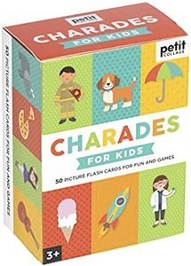 PETIT COLLAGE- Juego de Charadas para Niños, Multicolor (5055923789971)