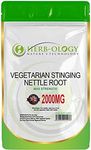 HB Stinging Nettle Root | 120 Nettle Root Capsules - (10:1 Extract) 2000mg Stinging Nettle per Serving | High Strength Nettle Root | Non-GMO, Gluten & Allergen Free | Manufactured in The UK