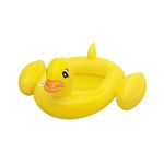 Bestway Funspeakers Duck Baby Boat, Inflatable Float with Built-In Speakers, Yellow