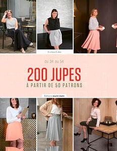 200 jupes: à partir de 50 patrons du 34 au 54