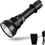 ACEBEAM L19 2.0 Tactical Flashlight, 1650 High Lumens Led Flashlight, 1422 Yards Long Throw Flashlight, USB C Rechargeable Flashlight with Holster for Searching, Camping, Every Day Use